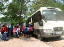 Bất an xe đưa đón học sinh ở Bình Dương