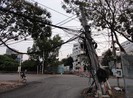 Cặp trụ điện quá nguy hiểm