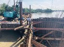 Chùm ảnh: Thấy gì khi kiểm tra dự án cầu Long Kiểng, Nhà Bè?