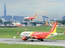 Ảnh hưởng bão Podul, Vietjet ngừng khai thác một số chuyến bay