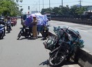 Ba xe va chạm, 2 người bị thương nặng