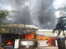 Cháy công ty sát kho gas ở Đà Nẵng
