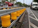 Cận cảnh hộ lan bánh xoay chống lật xe đầu tiên ở TP.HCM
