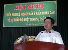 Phó giám đốc Sở Tư pháp Bến Tre qua đời