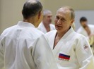 Ông Putin bị thương khi luyện tập Judo