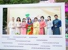 Dàn nghệ sĩ nhiều thế hệ tại buổi tổng duyệt Lễ hội Áo dài