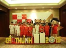 Cầu thủ Hồng Sơn cùng Diệu Nhi, Don Nguyễn tuyển cầu thủ nhí