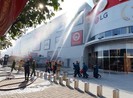 Gần 100 cảnh sát PCCC thực tập cứu hỏa tại Lotte Mart