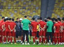 Buổi tập cuối dưới mưa của tuyển Việt Nam trên sân Bukit Jalil