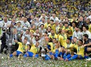 Jesus bị đuổi, Brazil nhọc nhằn hạ Peru vô địch Copa America