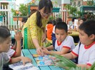 Học sinh hứng thú với tiết học không bục giảng
