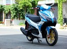 Honda Air Blade 125 màu xanh da trời độc đáo