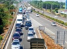 Điểm kẹt xe cao tốc TP.HCM - Long Thành - Dầu Giây ngày tết