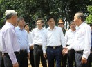 Phó Thủ tướng Chính phủ thị sát dự án sân bay Long Thành