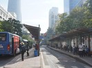 Cấm ô tô lưu thông phục vụ thi công bãi trung chuyển xe buýt