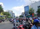 Giao thông đường Cộng Hòa rối rắm