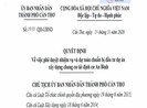 Cần Thơ chuẩn bị đầu tư chung cư tái định cư An Bình