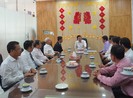 Nguyên Chủ tịch nước Trương Tấn Sang thăm Bến xe Miền Tây