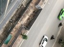 Chính quyền quây rào chuẩn bị phá dỡ cao ốc 8B Lê Trực?