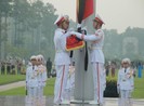 Lễ thượng cờ rủ cố Tổng Bí thư Đỗ Mười