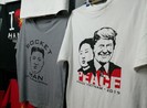 Bán áo in hình Trump-Kim để phục vụ bánh mỳ, nước miễn phí
