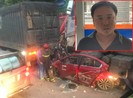 Tài xế đầu kéo ngủ gật, cán nát ô tô con khiến 3 người chết
