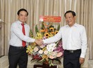 Phó Bí thư Thường trực Thành ủy thăm báo Pháp Luật TP.HCM
