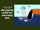 Mức phạt khi xả thải vào môi trường nước