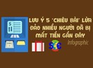 5 ‘chiêu’ lừa đảo rất nhiều người bị dính