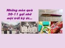 Những món quà 20-11 gợi nhớ một trời ký ức...