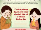 7 cách phòng bệnh cúm mùa do thời tiết và ô nhiễm không khí