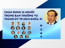 Chân dung 16 ủy viên Ban Thường vụ Thành ủy TP.HCM khóa XI