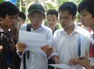 Gần 75% thí sinh đến làm thủ tục dự thi ĐH