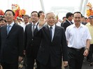 Hà Nội: Thông xe cầu Đông Trù bắc qua sông Đuống