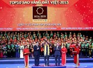 Nhiều doanh nghiệp lớn được vinh danh Sao Vàng Đất Việt 2015