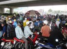 Chỗ trú mưa không giải quyết được kẹt xe