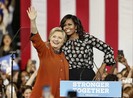 Bà Michelle Obama vận động chung với bà Clinton