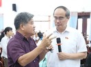 ‘Đồng bào chưa yên thì cán bộ không thể yên’