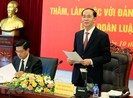 Chủ tịch nước làm việc với Liên đoàn Luật sư Việt Nam