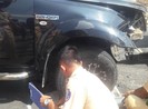 CSGT bị tai nạn và câu chuyện đôi giày