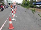 Quốc lộ 91 có nguy cơ đổ xuống sông Hậu
