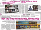 Công an triệu tập người bảo kê xây nhà trái phép