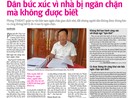 Quận Bình Tân trả lời dân vụ nhà bị ngăn chặn