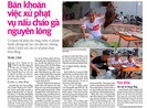 Cần xem lại việc xử phạt vụ nấu cháo gà nguyên lông