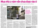 Mua nhà 2 năm chưa được ở: Cuối tháng 9 cưỡng chế