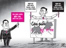 Ly kỳ vụ phá hỏng biển hiệu cơm sườn