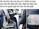 Thanh niên để xe, ví trên cầu, nhảy sông rồi... về nhà