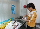 Sinh viên được tiếp sức mùa thi bằng thực phẩm sạch