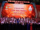 Trao giải thưởng Tôn Đức Thắng cho 10 kỹ sư, công nhân
