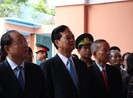 Lãnh đạo TP.HCM dâng hương lên Chủ tịch Hồ Chí Minh